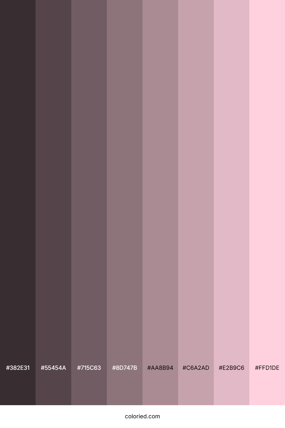Light Pink Color Shades