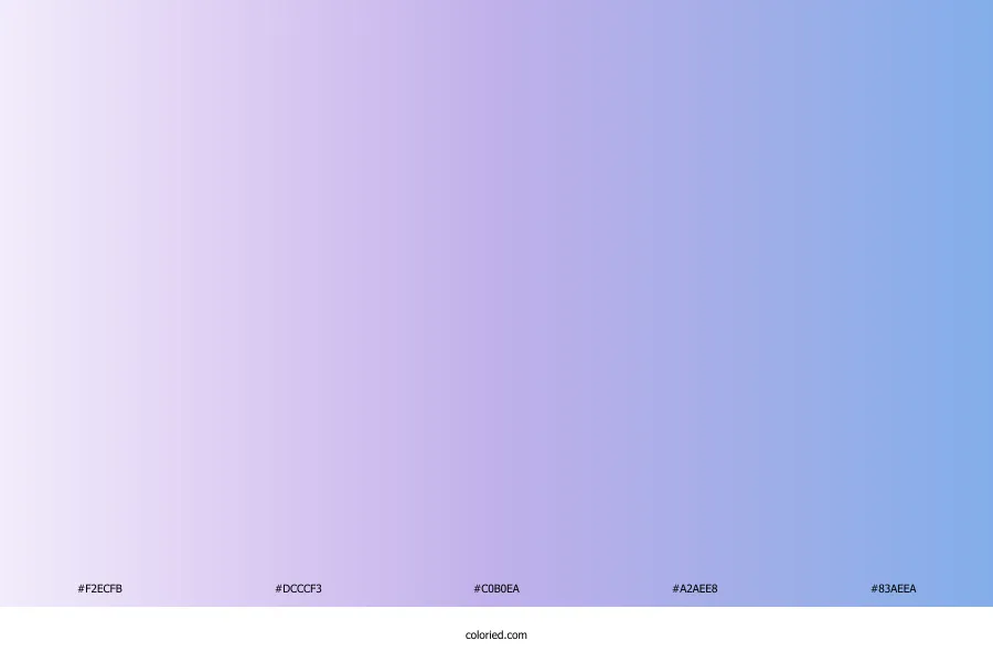 Light Purple and Blue Gradient