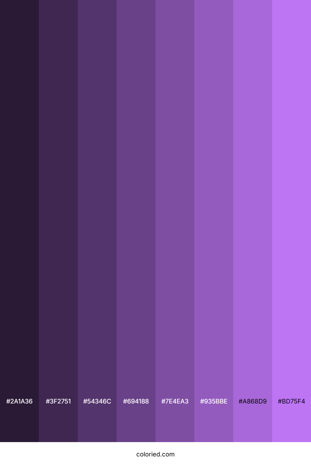 Light Purple Color Shades