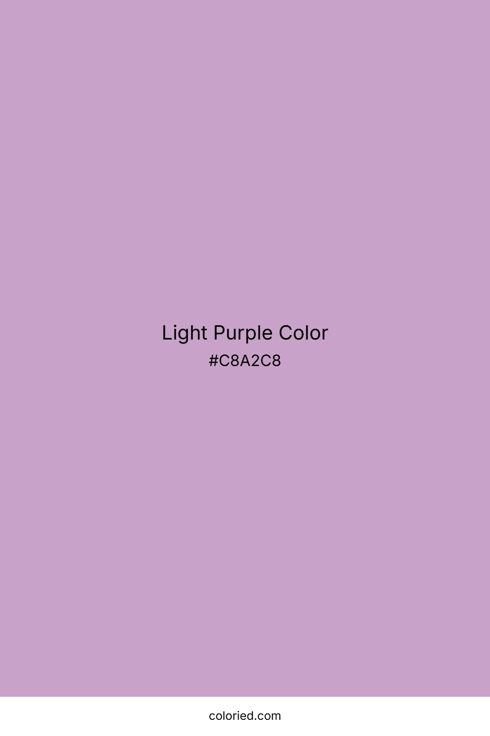 Light Purple Color