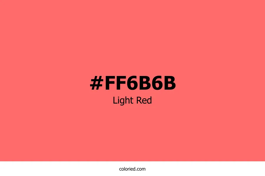 Light Red Color Hex Code