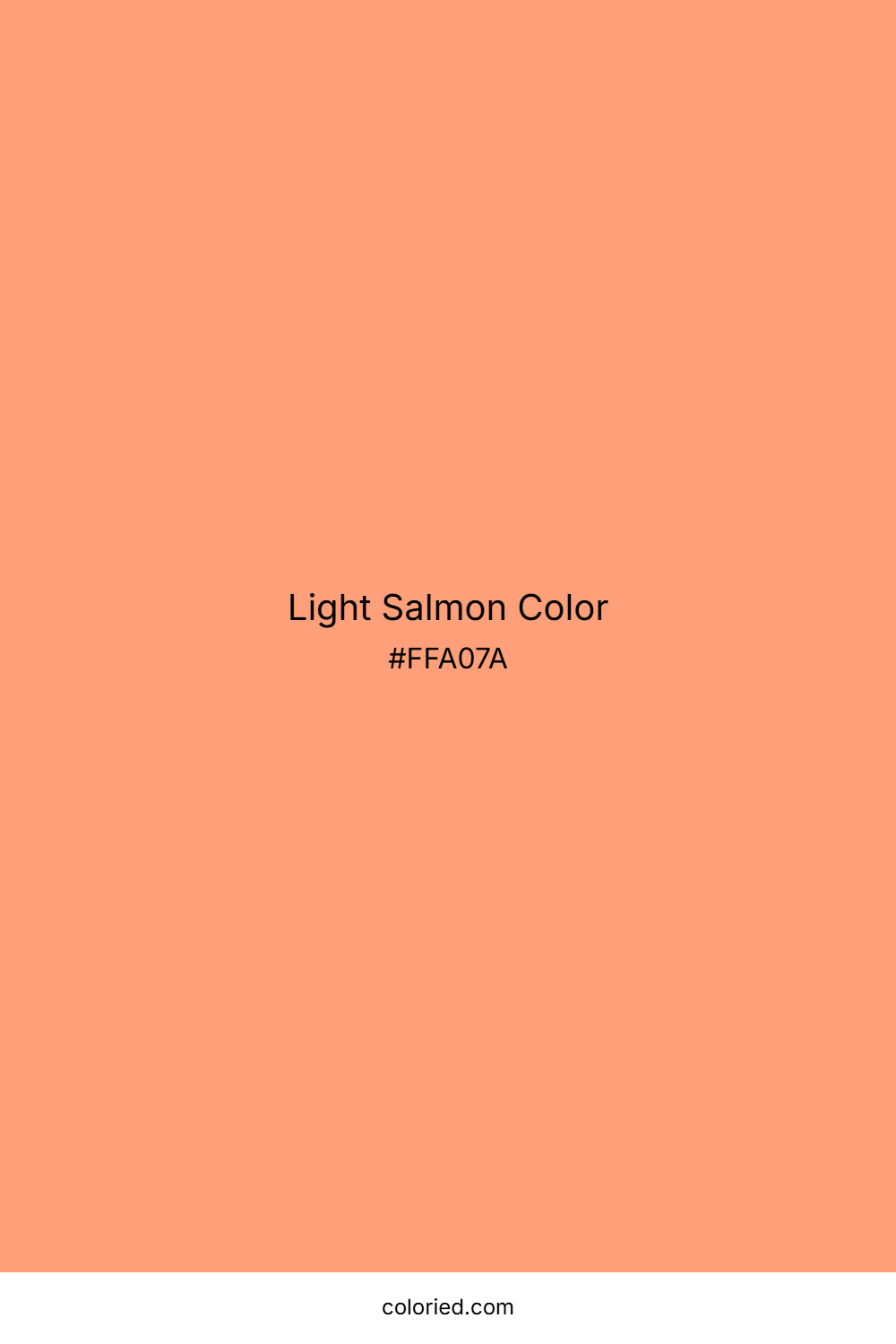 Light Salmon Color