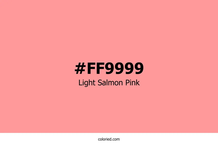 Light Salmon Pink Color Hex Code