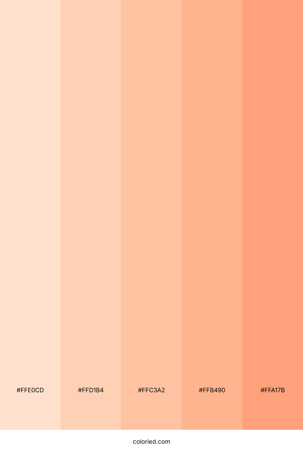 Light Skin tones Color Palette