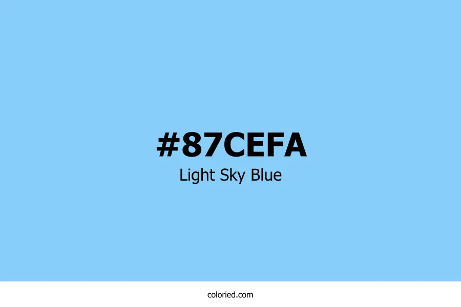 Light Sky Blue Color Hex Code