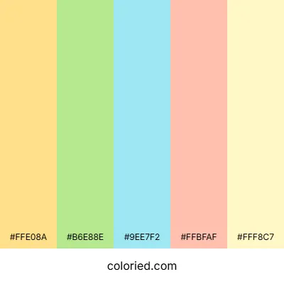 Light Spring Color Palette