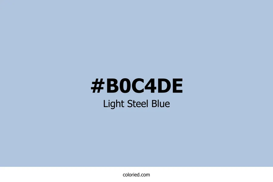 Light Steel Blue Color Hex Code