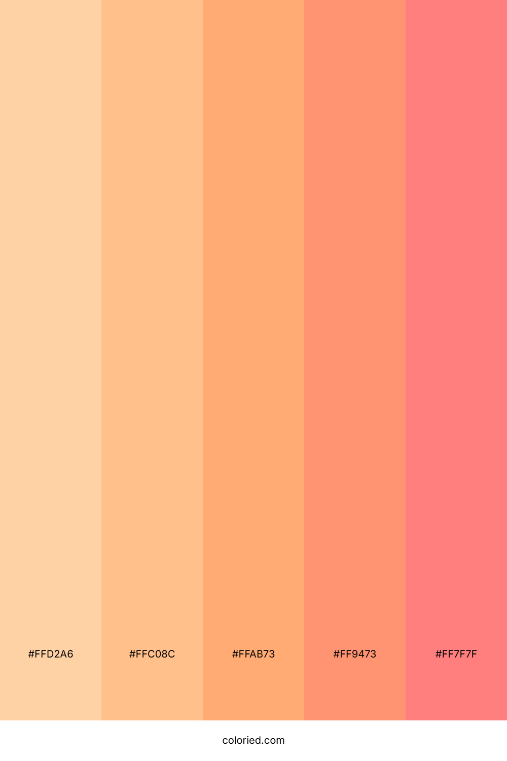 Light Sunset Color Palette