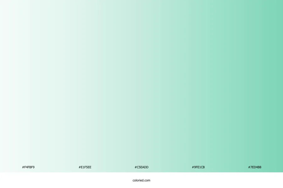 Light Teal Gradient