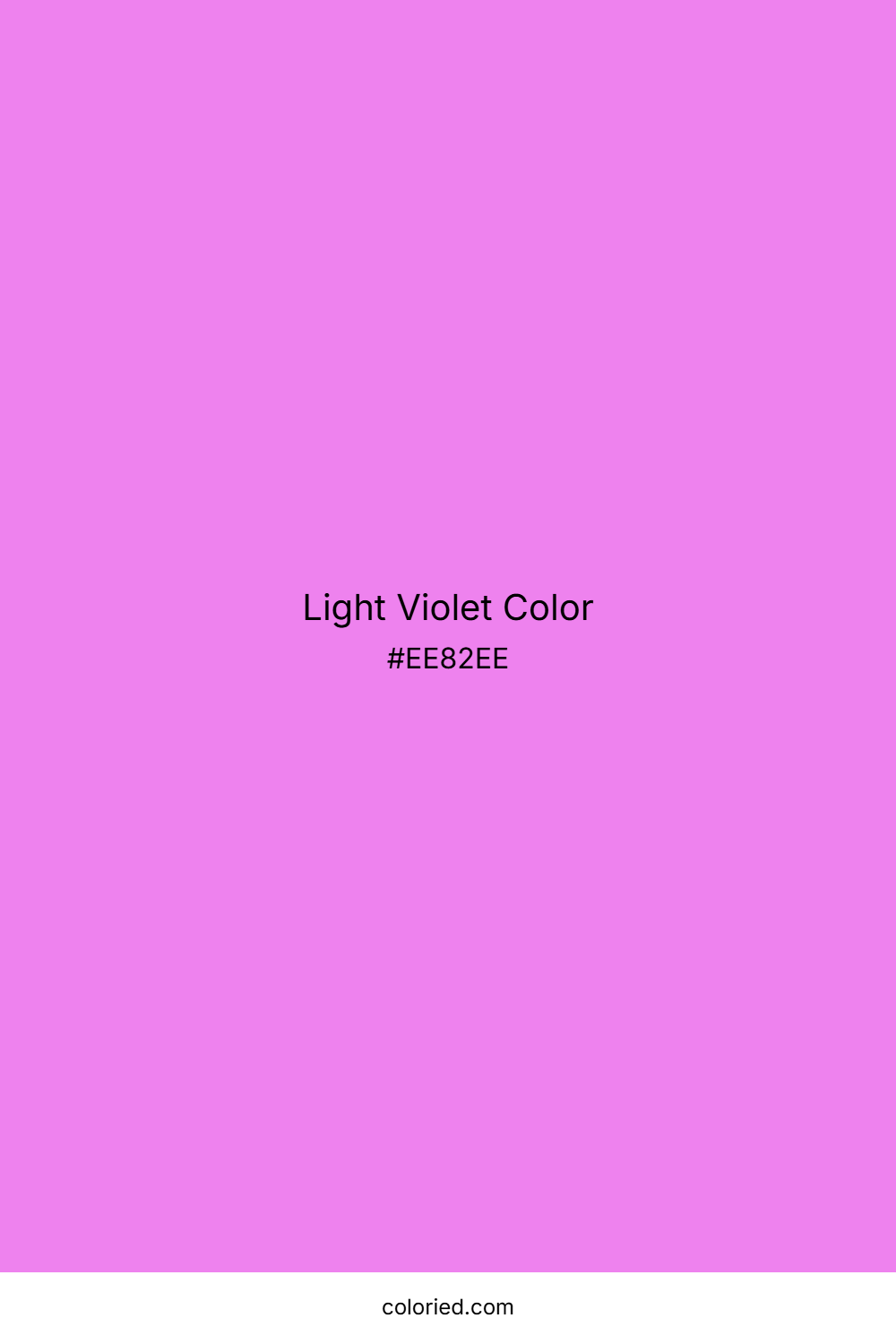Light Violet Color