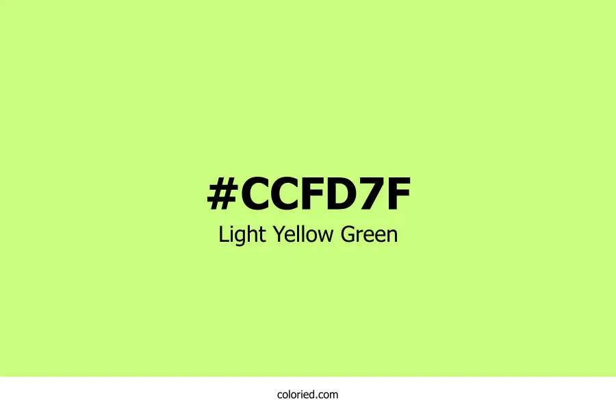 Light Yellow Green Color Hex Code