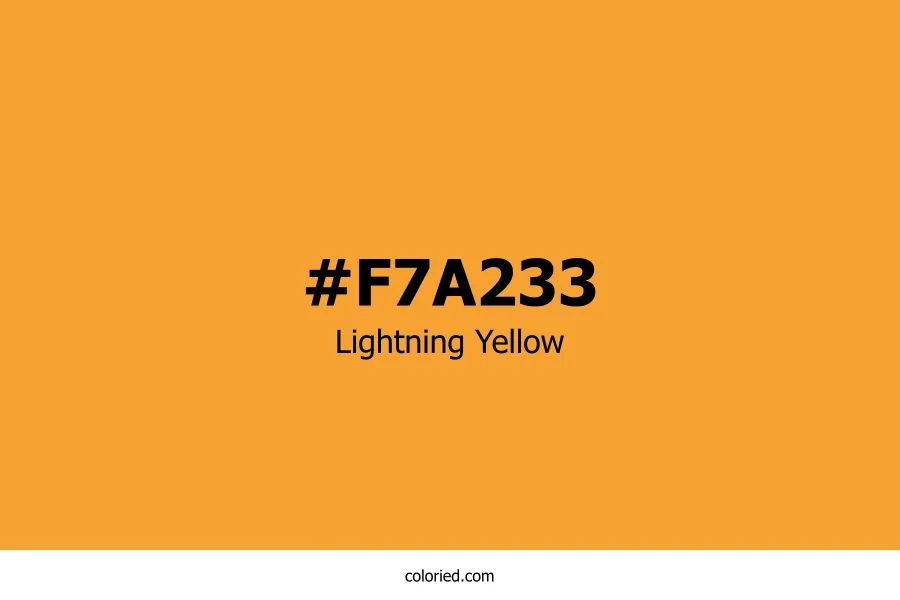 Lightning Yellow Color