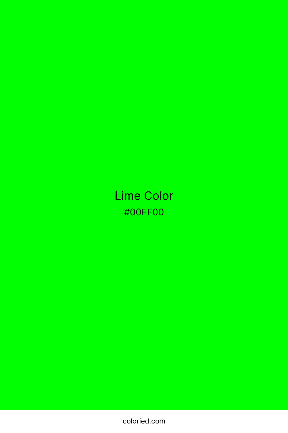 Lime Color