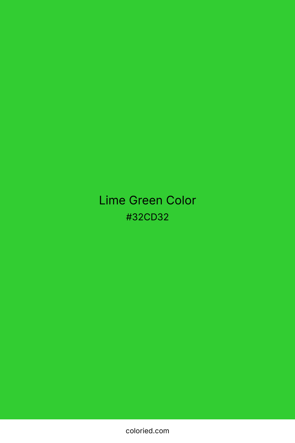 Lime Green Color