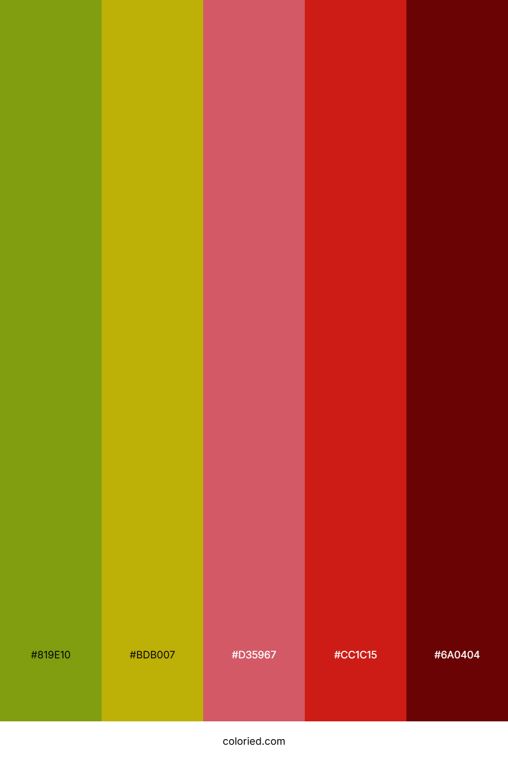 Lime Rose Ember Palette