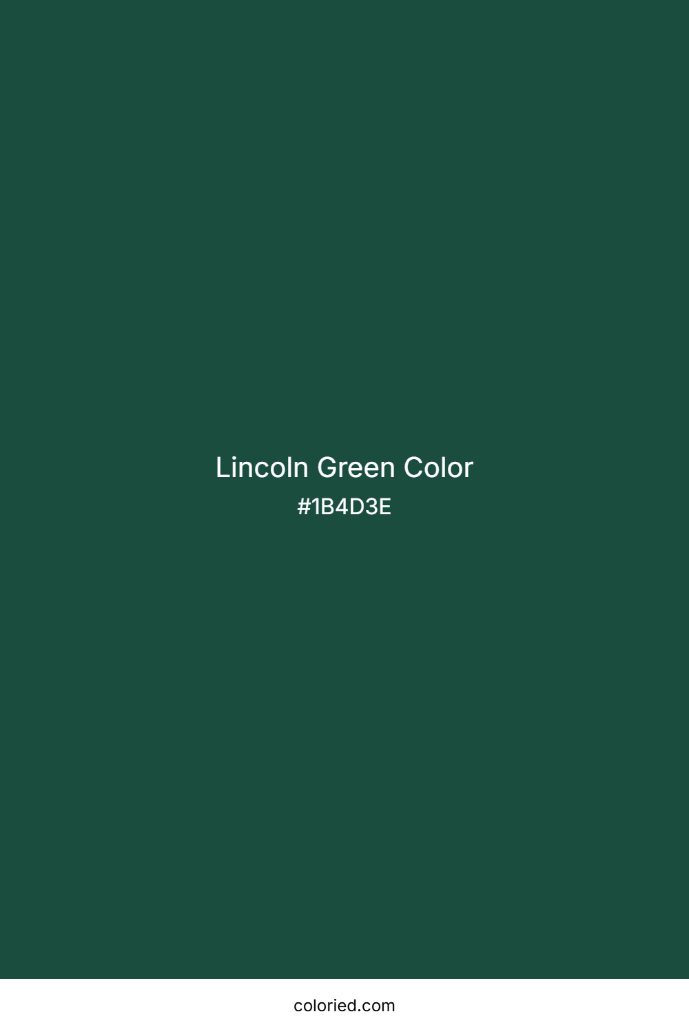 Lincoln Green Color