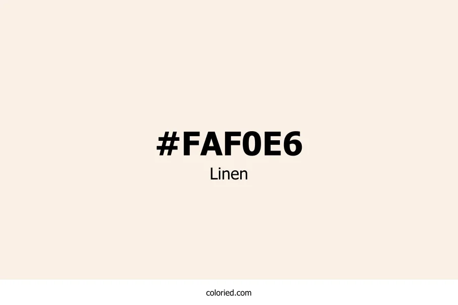 Linen Color Hex Code