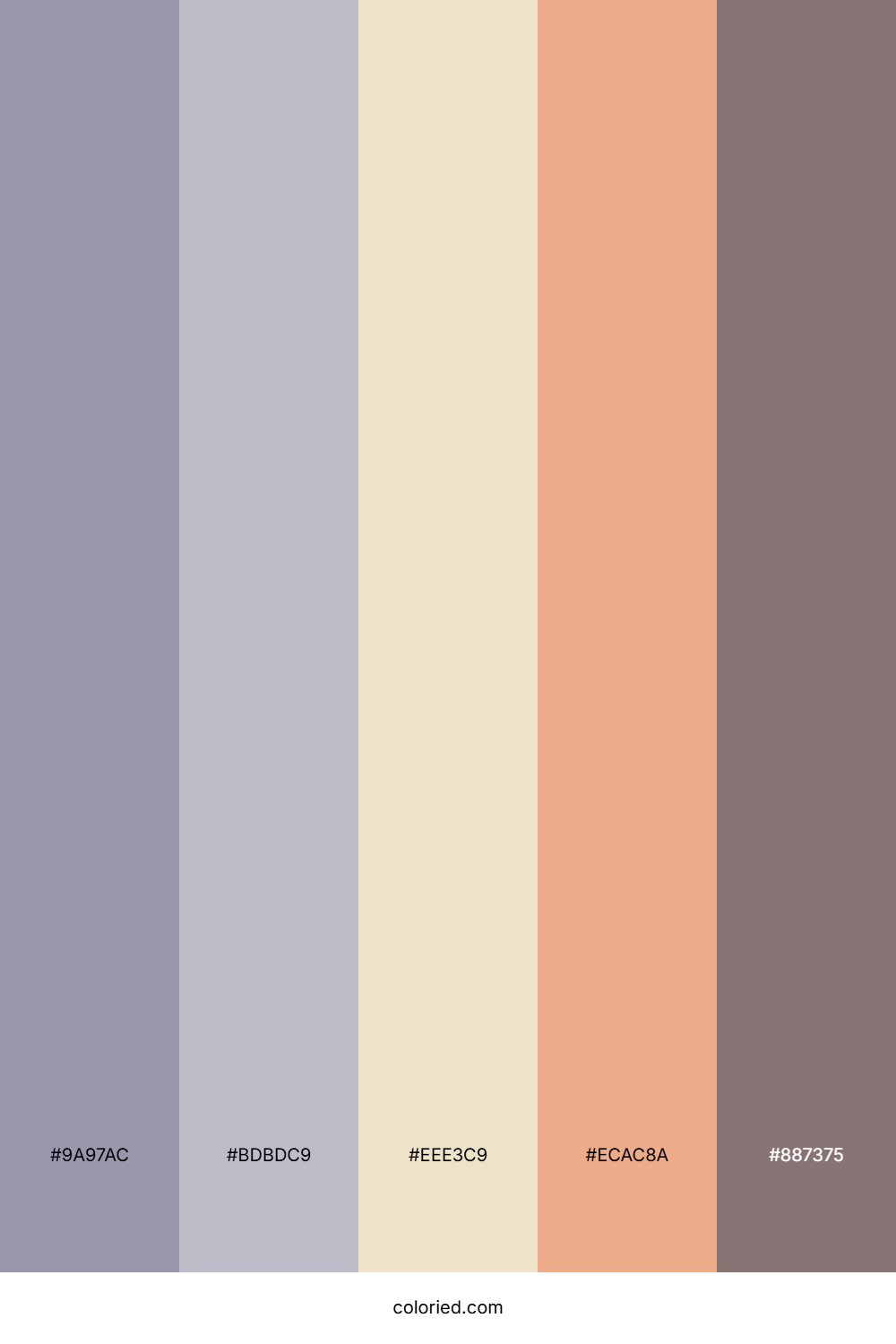 Lunar Mist Sunset Palette