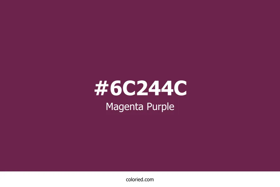 Magenta Purple Color