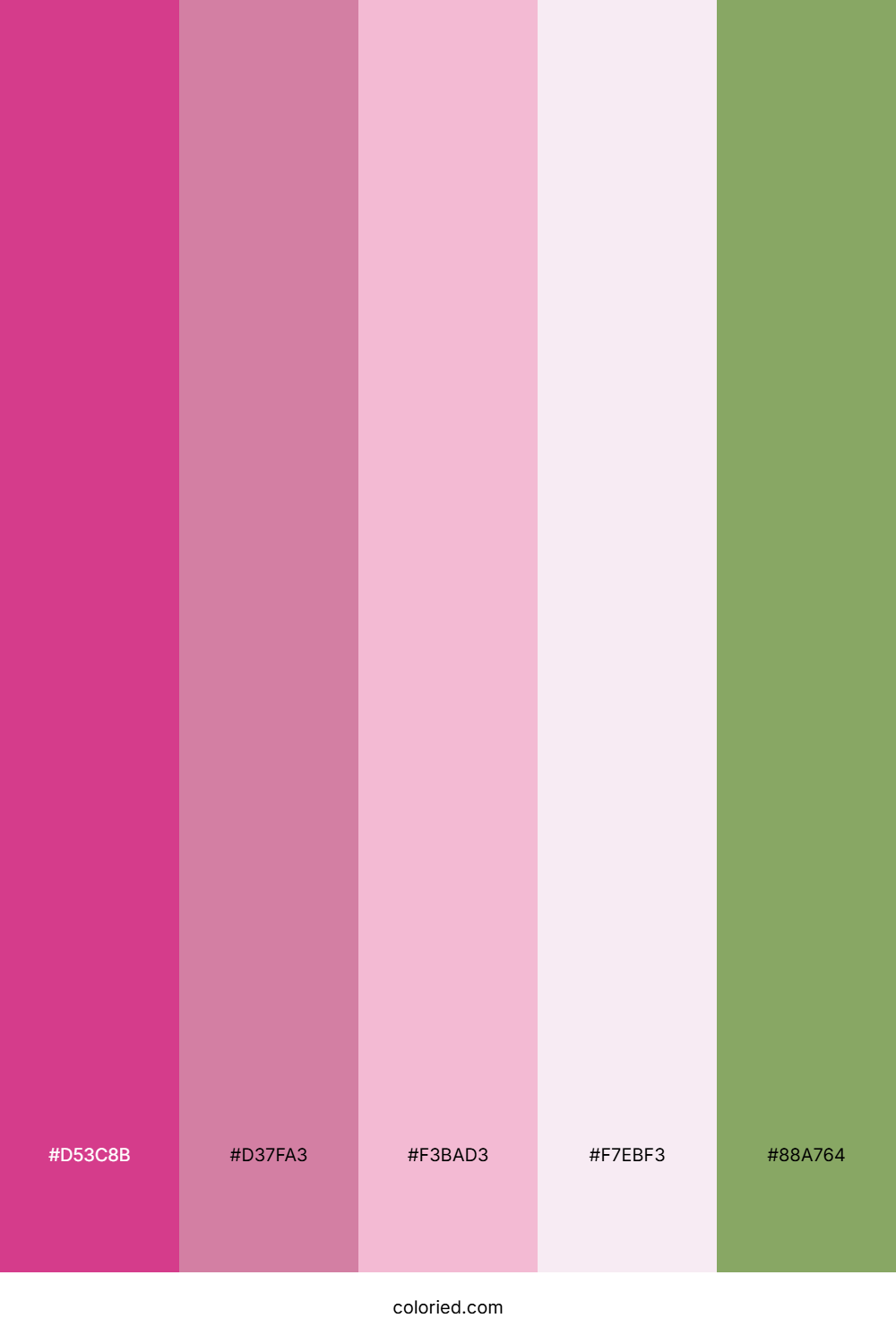 Magenta Rose Meadow Color Palette