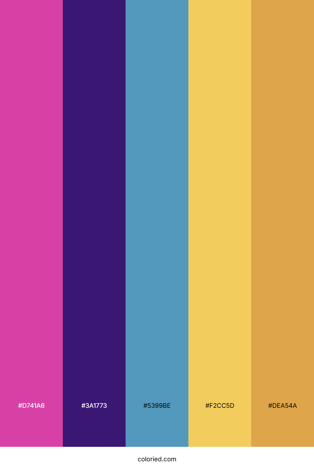 Magenta Sky Spark Color Palette