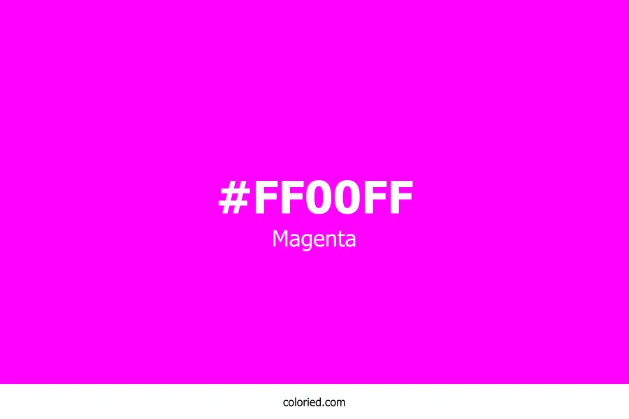 Magenta Color Hex Code