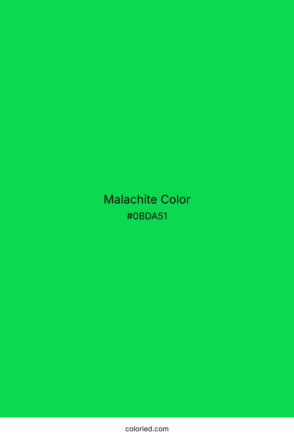 Malachite Color