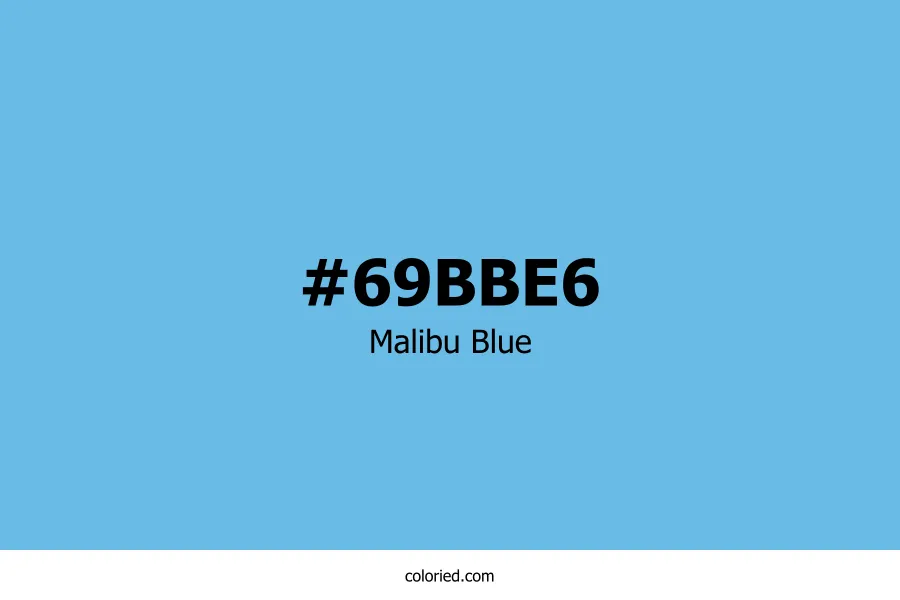 Malibu Blue Color