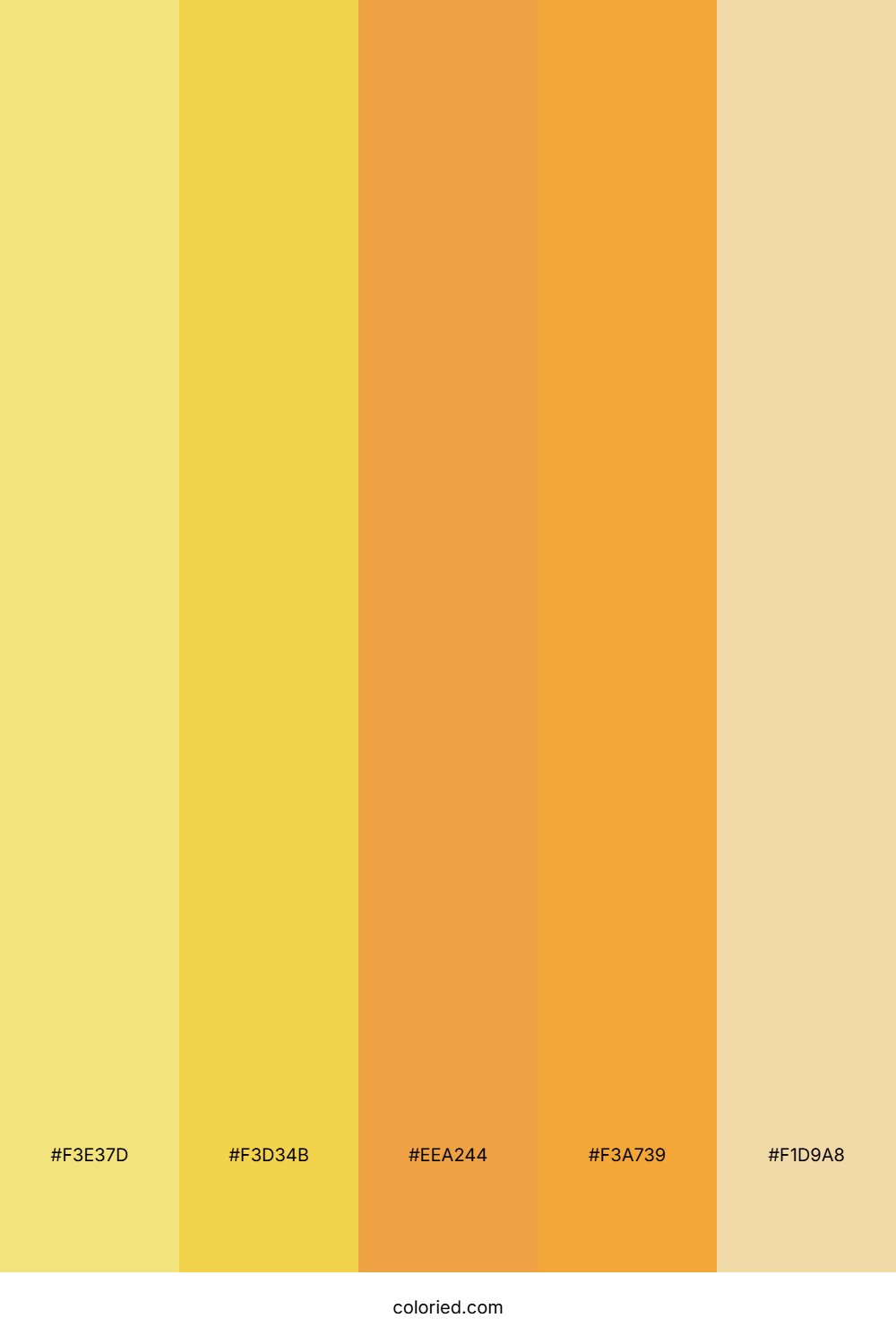 Mango Citrus Burst Color Palette