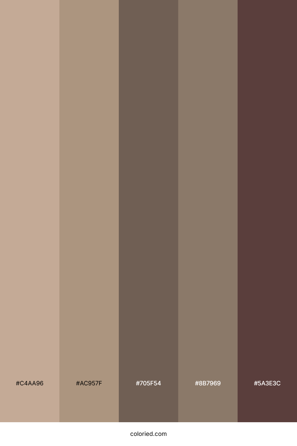 Maple Cocoa Grove Color Palette