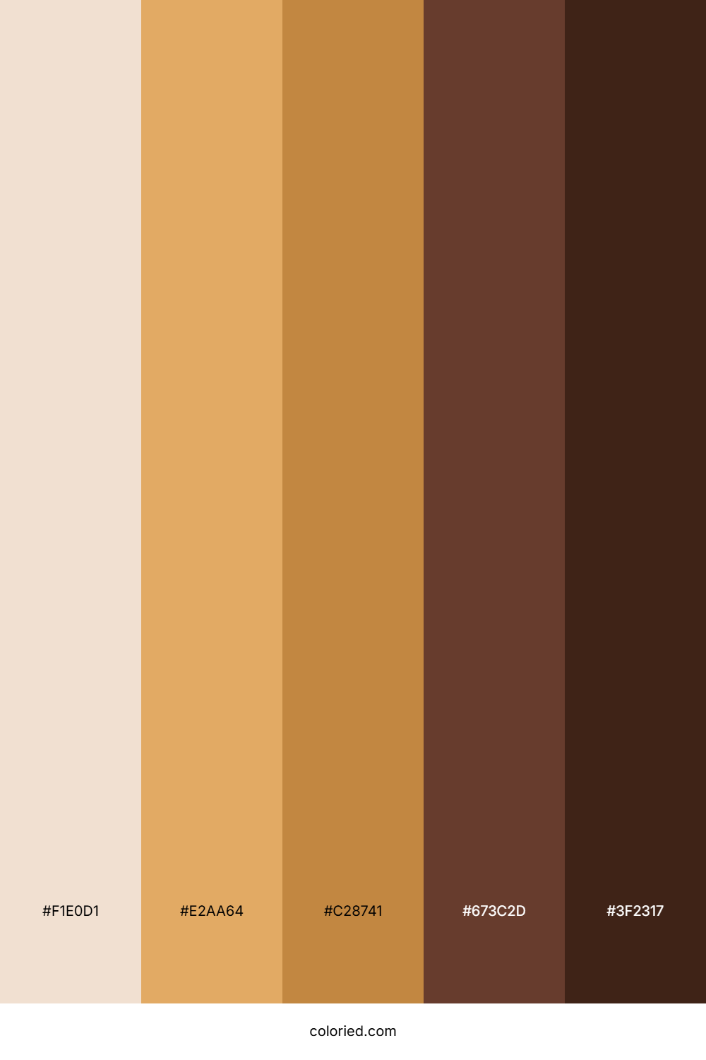 Maple Sugar Glow Color Palette