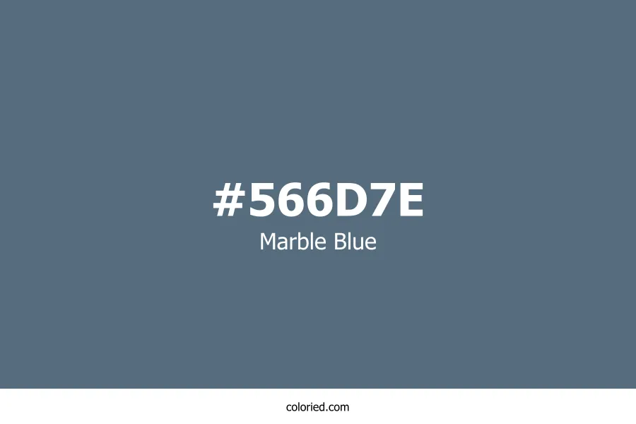 Marble Blue Color