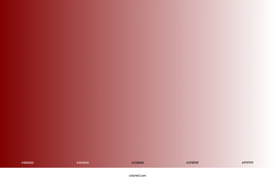 Maroon and White Gradient