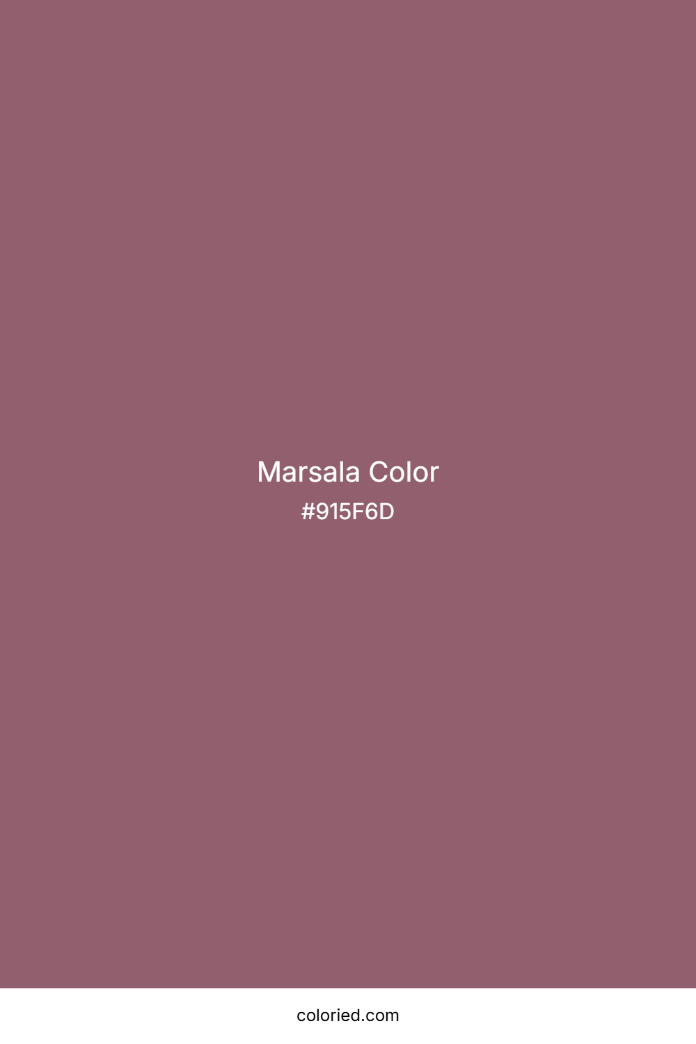 Marsala Color