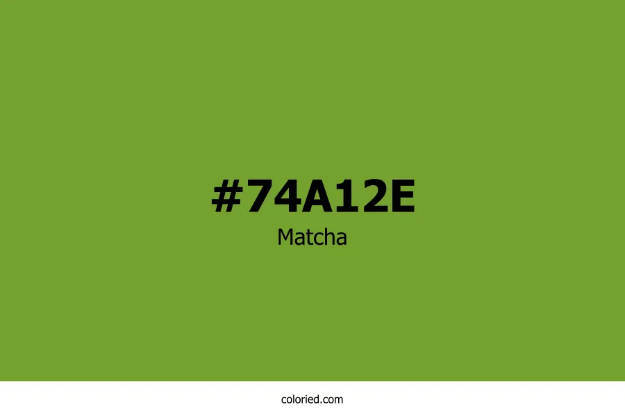 Matcha Color