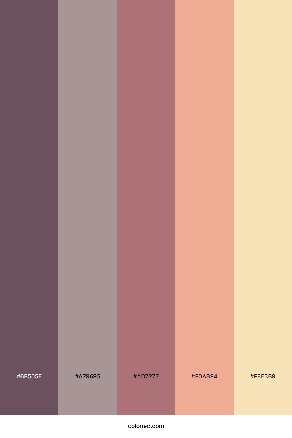 Mauve and Blush Color Palette