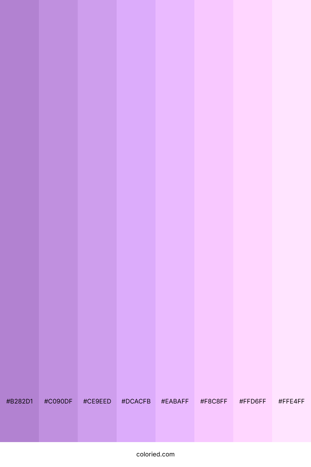 Mauve Mist Shades