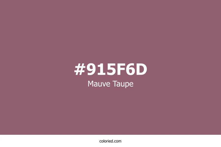 Mauve Taupe Color Hex Code