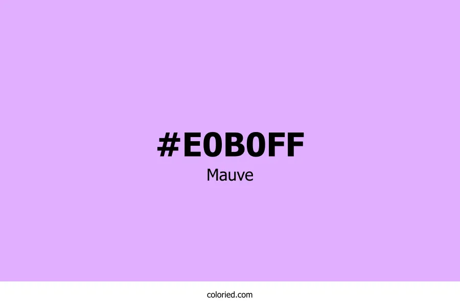 Mauve Color Hex Code