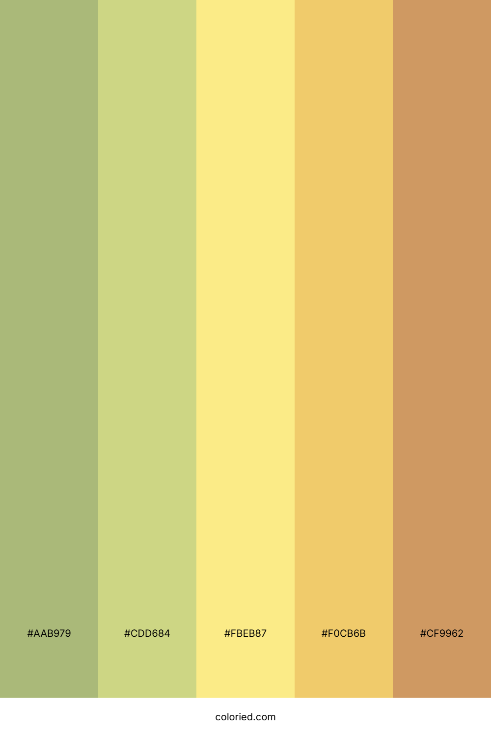 Meadow Citrus Shine Color Palette