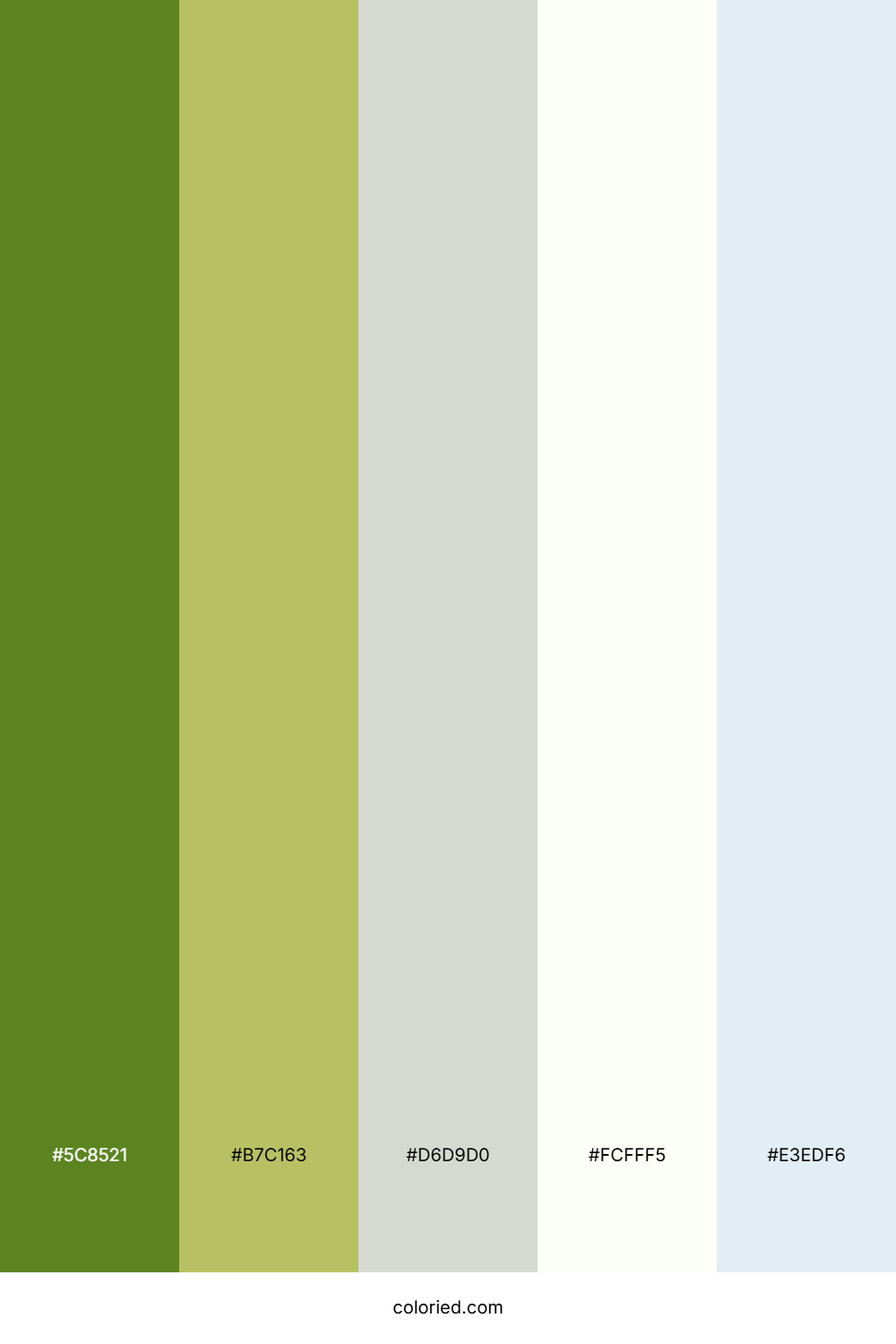 Meadow Mist Horizon Color Palette