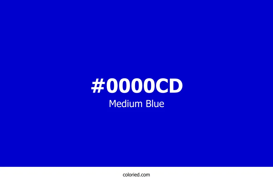 Medium Blue Color
