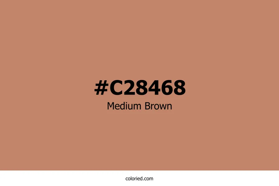 Medium Brown Color Hex Code