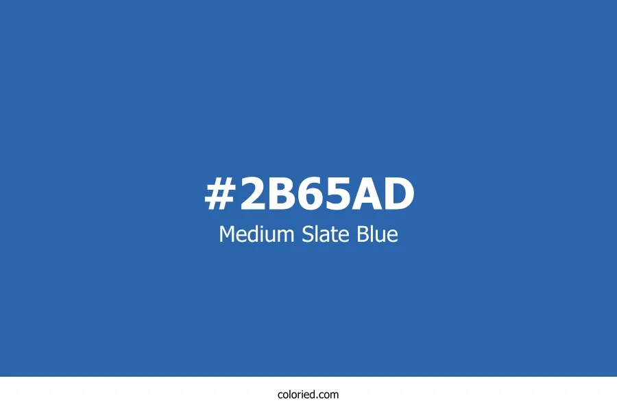 Medium Slate Blue Color