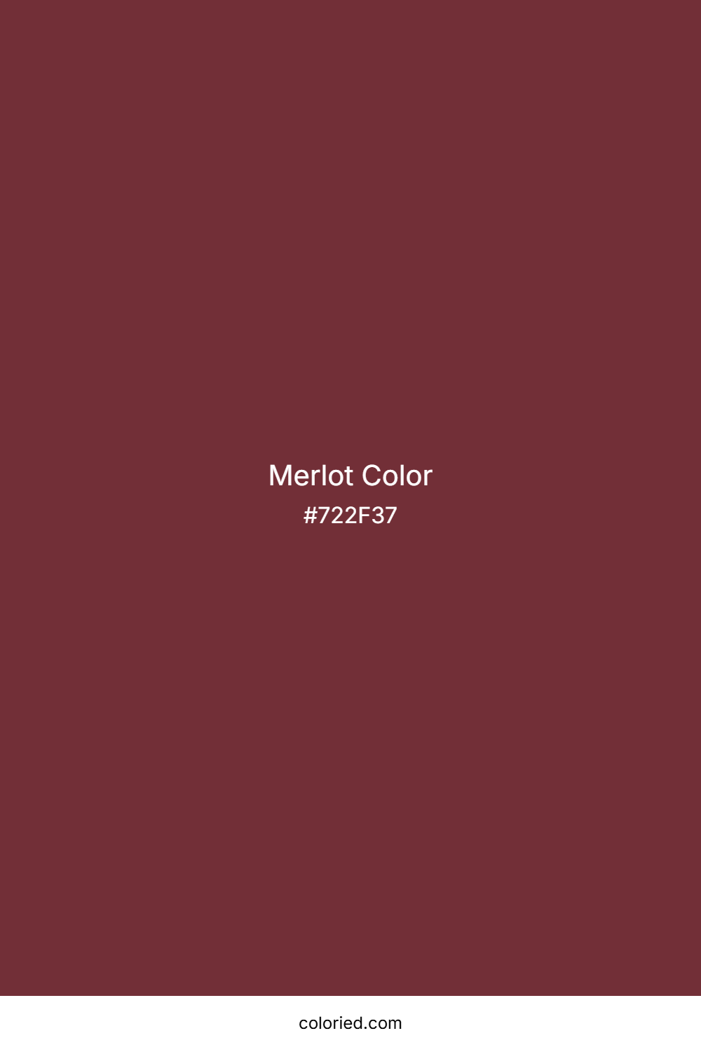 Merlot Color
