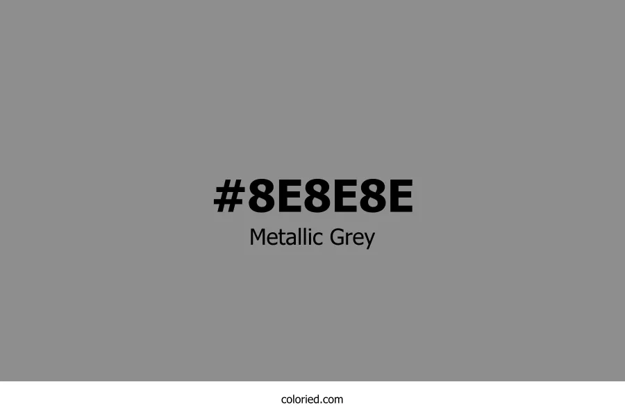 Metallic Grey Color