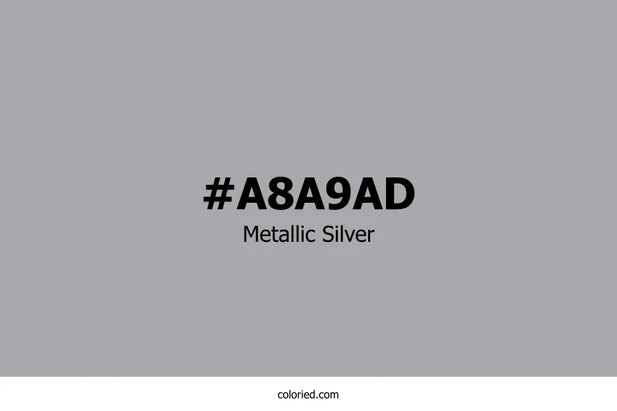Metallic Silver Color Hex Code