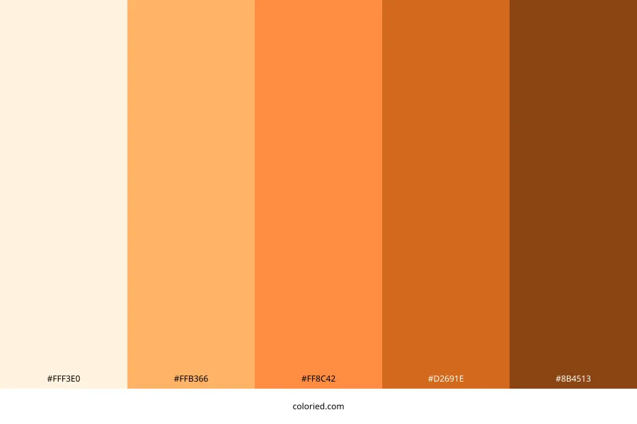 Mid Autumn Color Palette