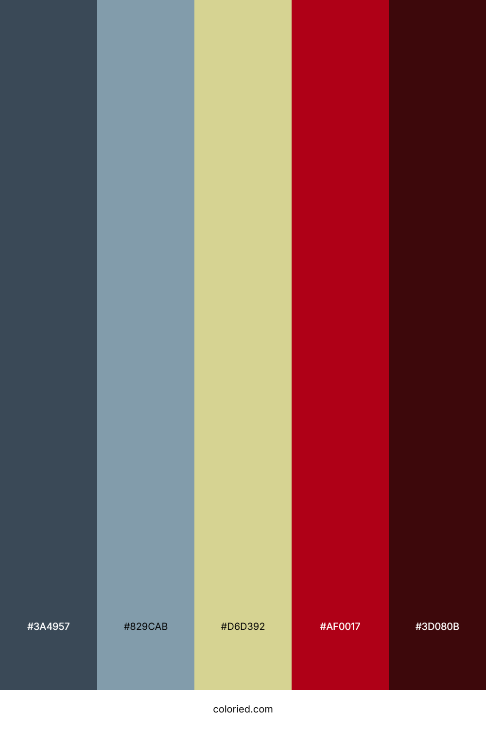 Midnight Berry Canopy Color Palette