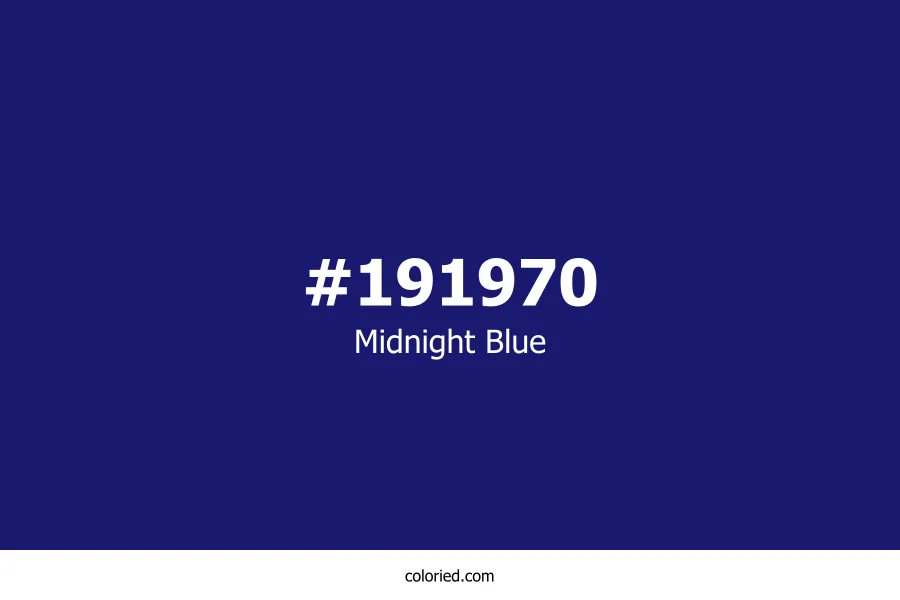 Midnight Blue Color Hex Code